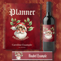 A whimsical steampunk Santa Claus