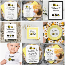 Sweet Little Honey Bee 1st Birthday Party