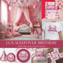 Pink Sleepover Birthday Party