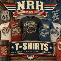 Vintage Americana T-Shirts   Normandy Road Heritag