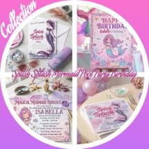 Splish Splash Mermaid Pool Party Birthday