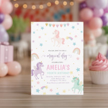 Kids Birthday Party Invitation Collection