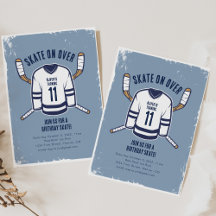 Skate on Over Ice Hockey Birthday Bundle