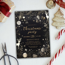 Modern Christmas Party Elegant Holiday