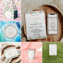 Retro Flower Power Bridal Shower Vibes 🌸