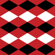 Geometric Diamond Pattern