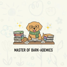 Golden Retriever: Master of Bark-ademics