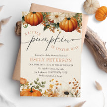 Little Pumpkin   Fall Baby Shower