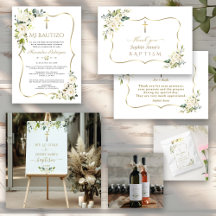 Spanish Bautizo Flores Collection