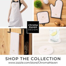 KITCHEN   Modern Pastel Monogram