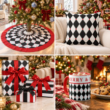 Harlequin Holiday Bold Geometric Pattern