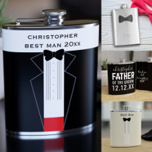 Wedding Party Flasks