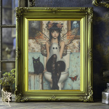 Spooky Goth Fairy Halloween