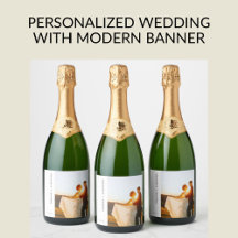 Personalized Wedding with Modern Banner