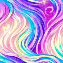 Sparkly Colorful Swirly Pattern