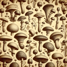 Monochromatic Mushrooms