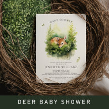 Deer Baby Shower