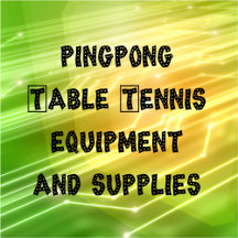 Ping Pong Table Tennis Equipment and Supplies
