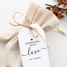 Handmade With Love Business Stamps