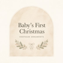 Baby’s First Christmas | Keepsake Ornaments