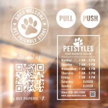 ♥♥ Business Window Decals & Window Clings