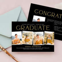Modern Scrapbook Graduation Party