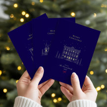 Chic Stylish Navy & Gold Christmas Collection