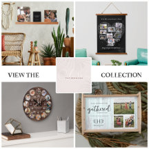 Family Name Monogram Photo Keepsakes