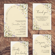 Little Wildflower Baby Shower