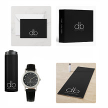 Minimalist Monogram Black