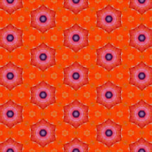Orange and Red Geometric 