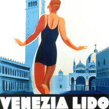 Italy vintage travel postcards