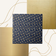 Blue and Gold Ceramic Tiles