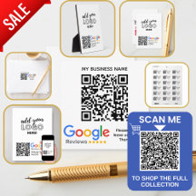 QR Code Signage and Stickers for Business
