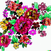 Floral Euphoria: A Blossoming Art Collection 5