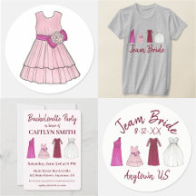 Bridal Shower Bachelorette Party Gowns Collection