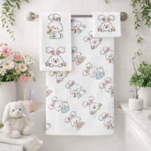 Easter Bath Towel Sets