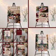 Paris Patisseries Macaroons Magazine Themed