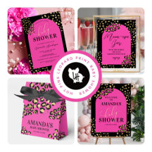 Leopard Print Baby Shower