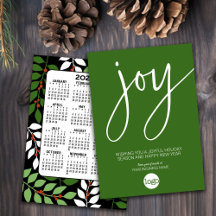 Cheers to - Classic Corporate Holiday Calendars
