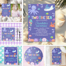  Two the Sea – Under the Sea 2nd Birthday for Girl