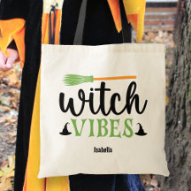 Personalized Halloween Trick or Treat Bags