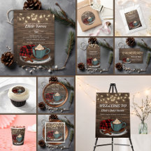 Modern Rustic Hot Cocoa Cozy