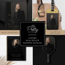 Luxury Real Estate Business Cards & Accessories I