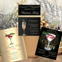 Elegant Christmas Cocktail