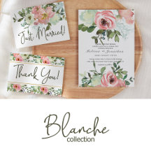 Blanche • Elegant Blush Floral Wedding Suite