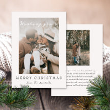 Simple Elegant Family Photo Cards and Gifts