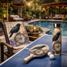 Vintage Gothic Raven Sports and Tech