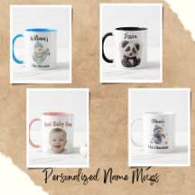 Personalized Name Mugs