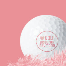 Golf Balls for Women (pink selection)